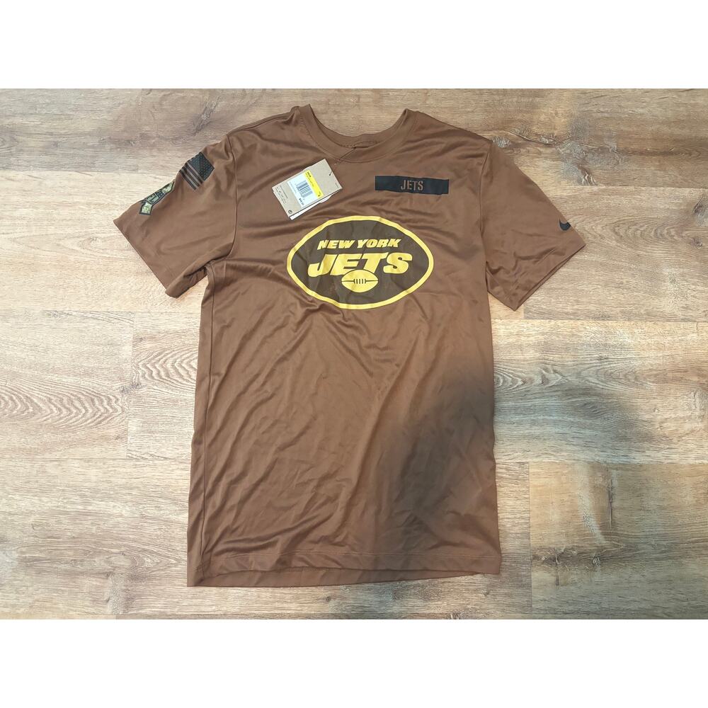 New York NY Jets Nike Salute Troops Shirt Small New